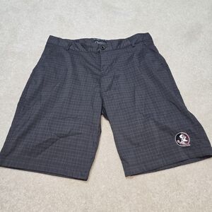 Chiliwear FSU Men's 32 Plaid Shorts